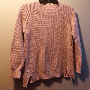 Forever 21 sweater blush pink